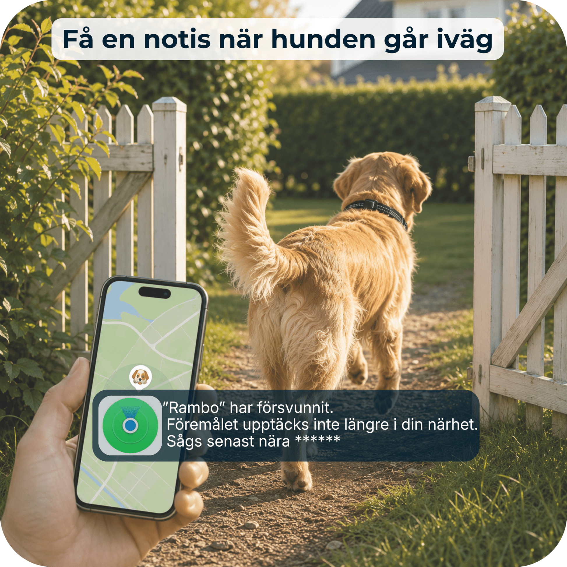 AirTrackTag Hundpaket - AirTrackTag