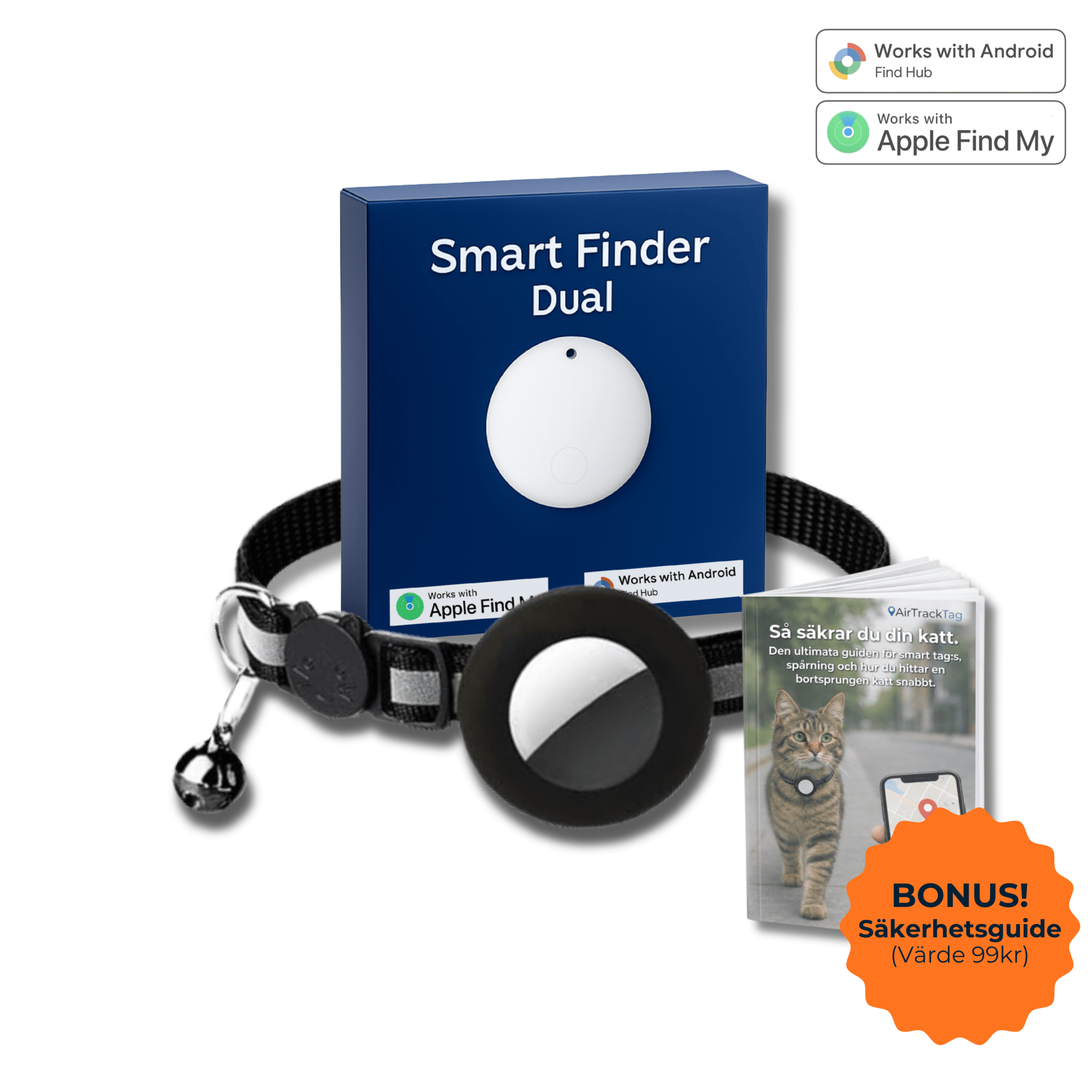 AirTrackTag Kattpaket - AirTrackTag