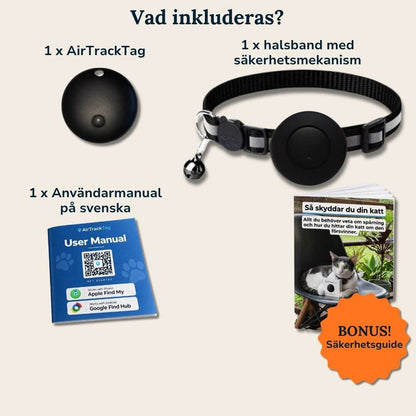 AirTrackTag Kattpaket - AirTrackTag