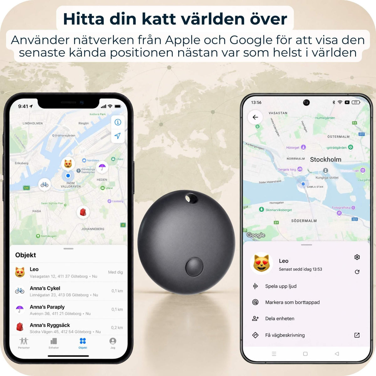 AirTrackTag Kattpaket - AirTrackTag