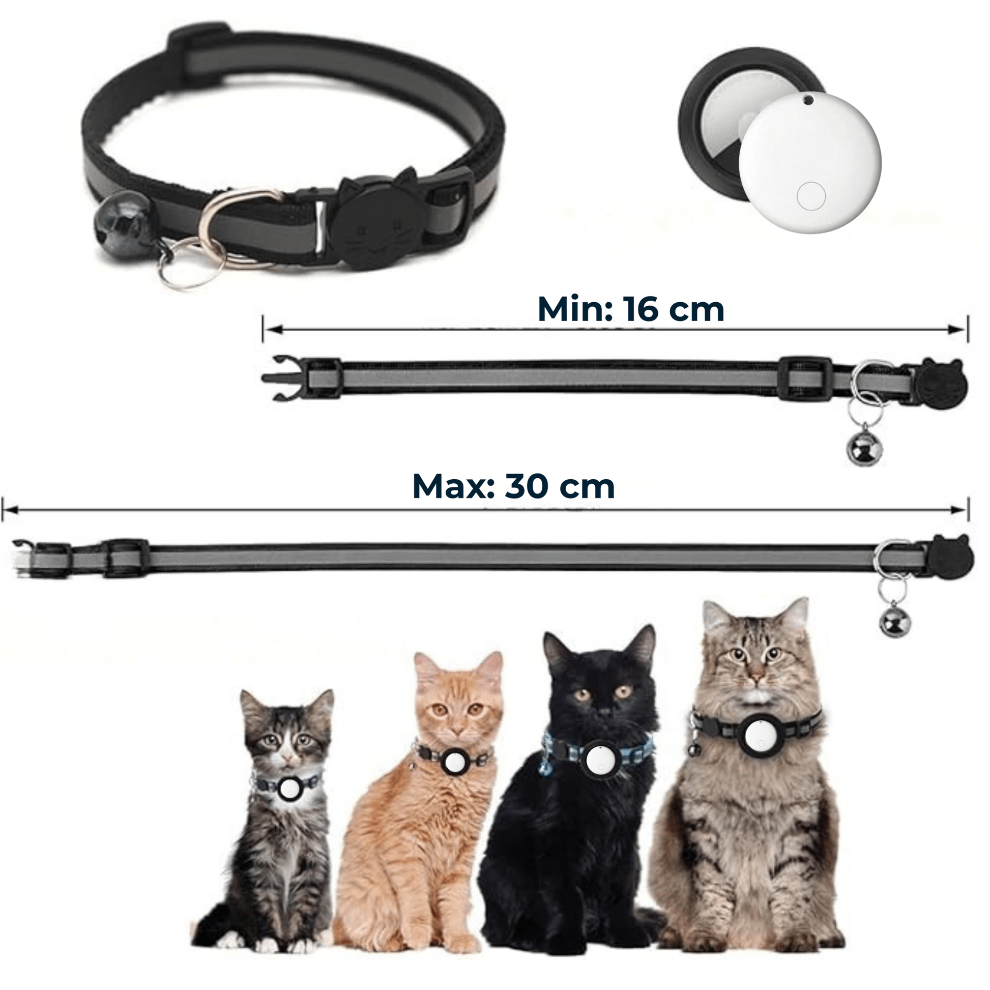 Cat Tracking Collar - AirTrackTag
