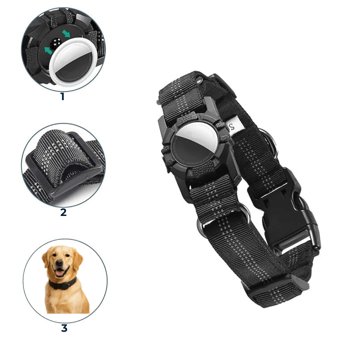 Smart GPS Tracking Collar for Dogs - AirTrackTag
