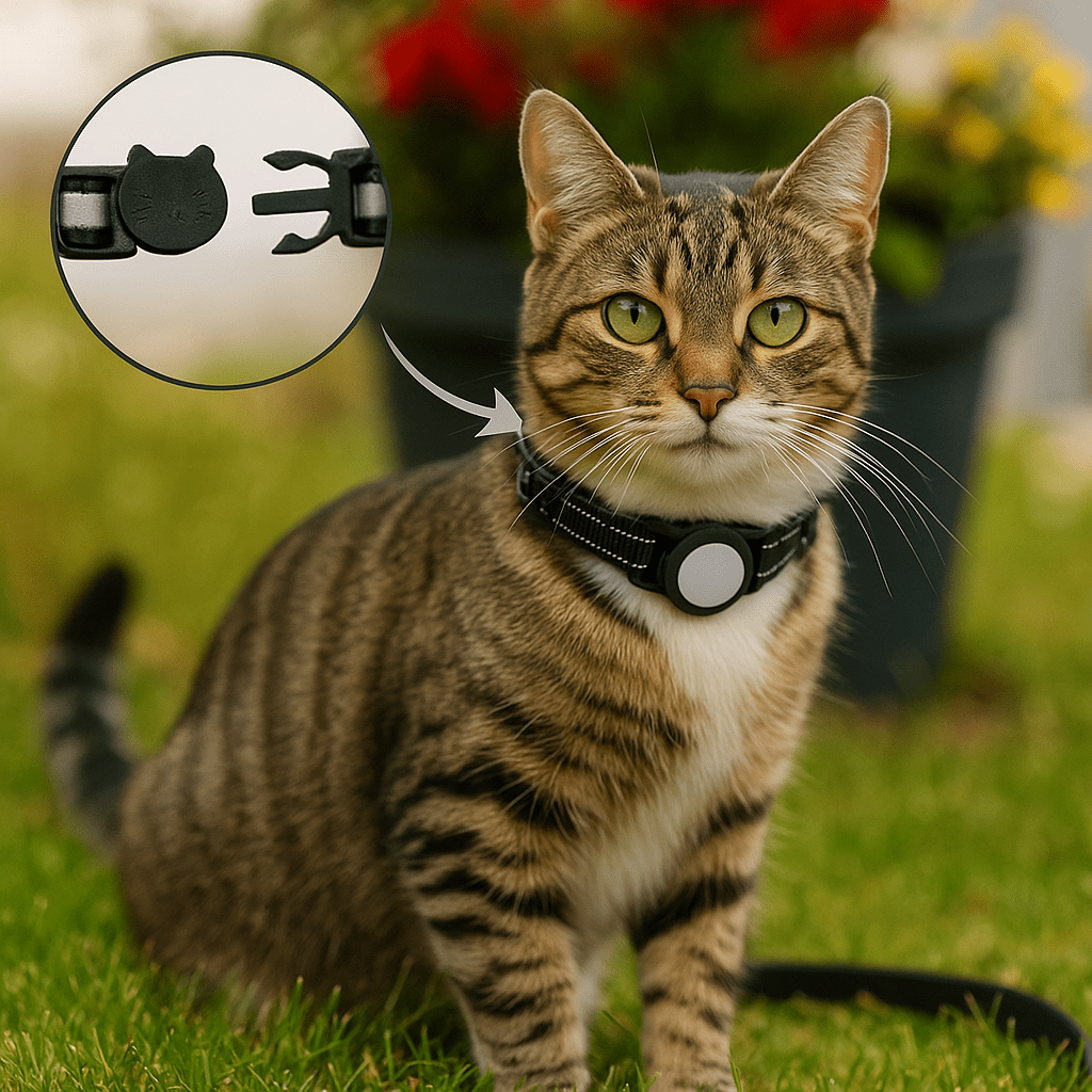 Tracker - Ready Collar for Cats - AirTrackTag