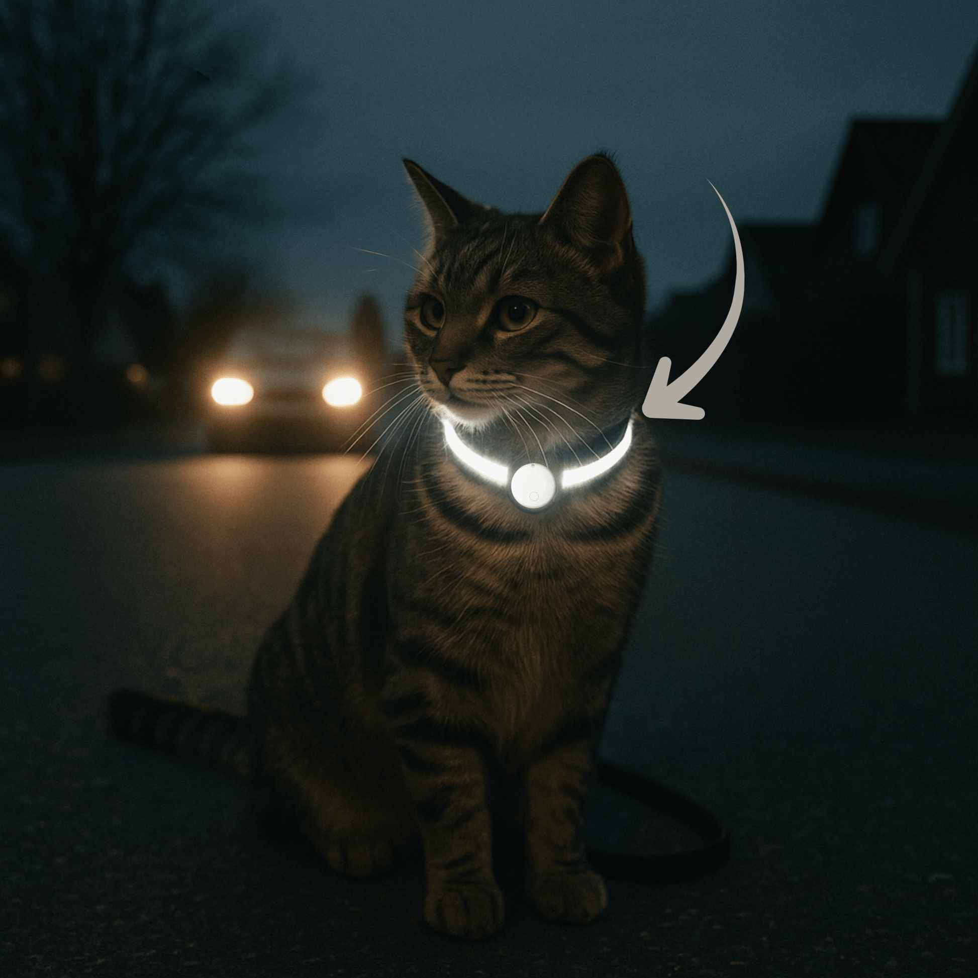 Tracker - Ready Collar for Cats - AirTrackTag